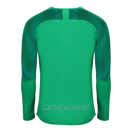 Camiseta del AC Milan Portero Manga Larga 2019-2020 Verde